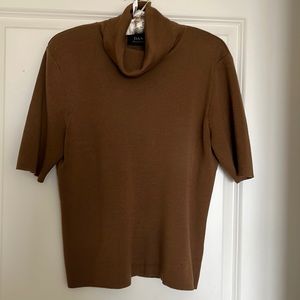 Dana Buchman short sleeve 100% merino wool